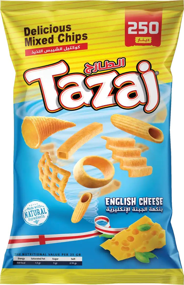 جبس بنكهة الجبن الإنجليزي